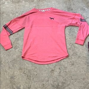 XS pink crew neck